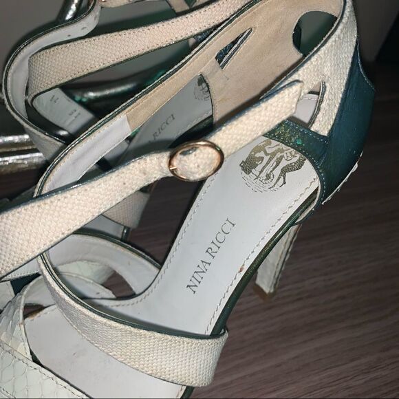 Nina Ricci Python heels sandals - Picture 9 of 16